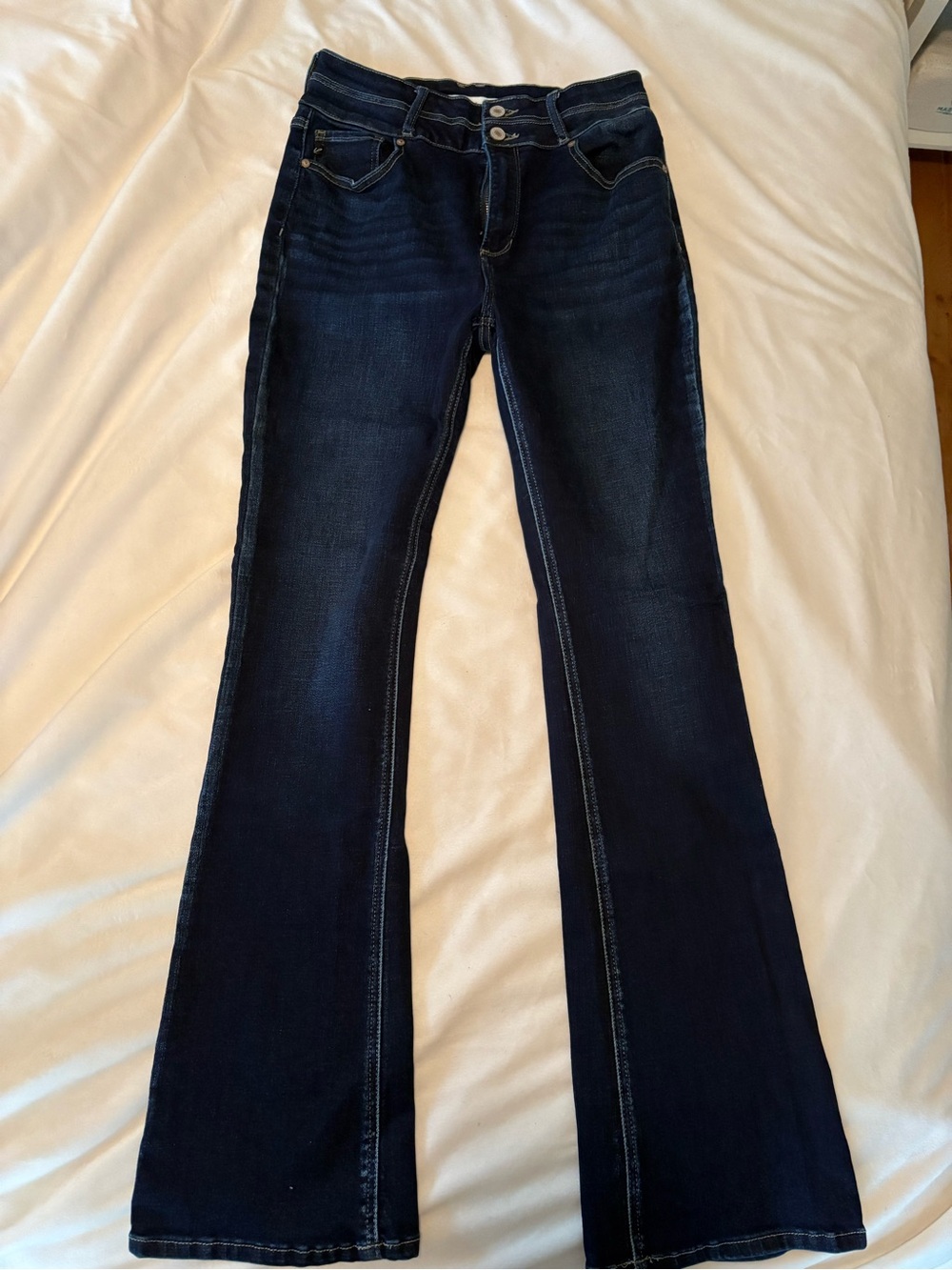 KanCan Dark Blue Flare Jeans